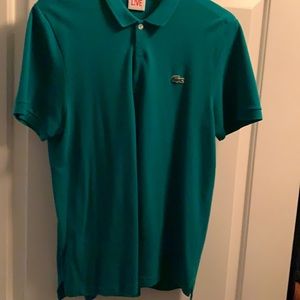 Lockste polo from the Live! Collection, size 4 in jewel green